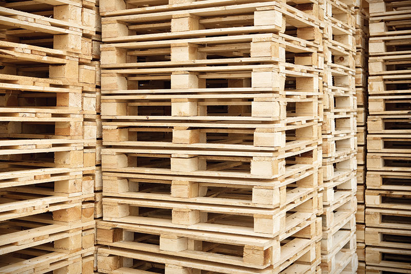 Open Wooden Pallets